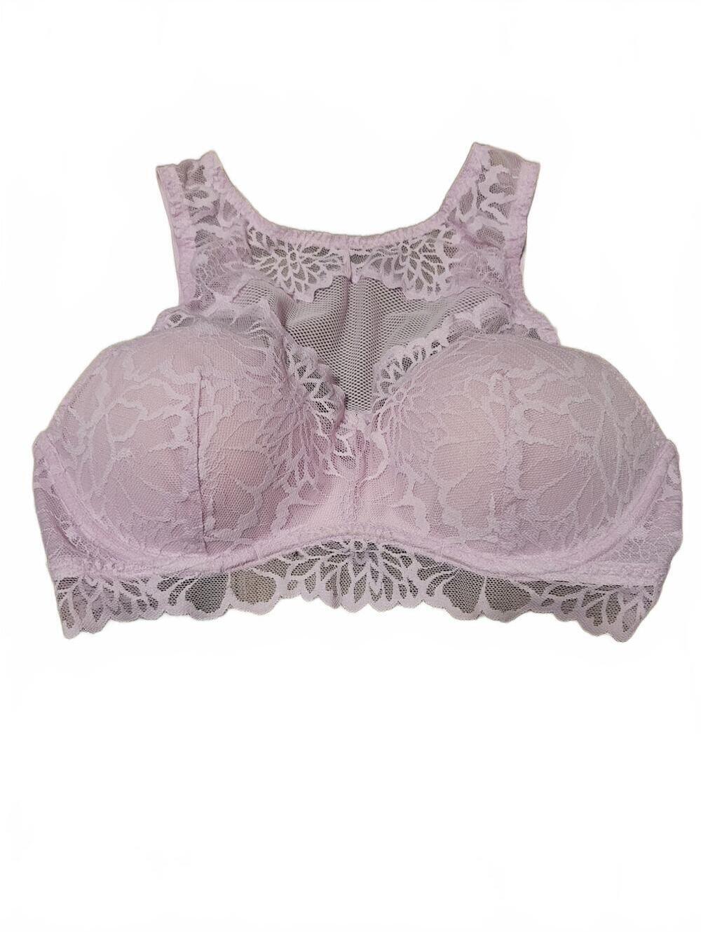 PINK Victoria's Secret Floral Lace Bralette Size M